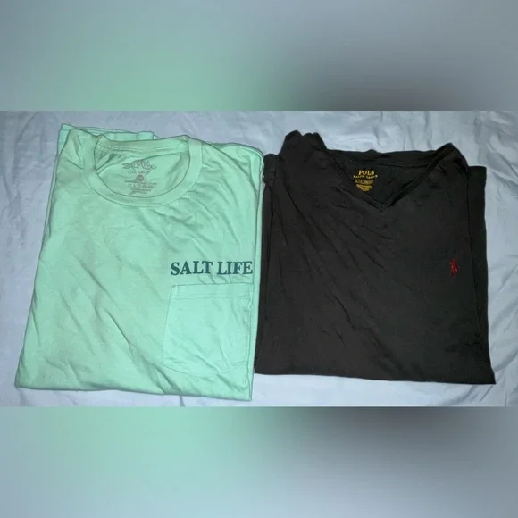 (SOLD) 7 LARGE SHIRTS BUNDLE FOR 25.00 AND TWO FOR FREE TOTAL OF 9 LARGE SHIRTS - Picture 6 of 8